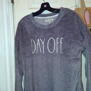 Rae Dunn sweatshirt in grey. Size medium